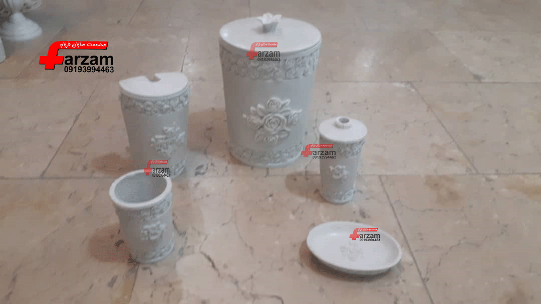 سرویس بهداشتی پلی استر گل رز وسط