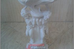 مجسمه پلی استر | آجیل خوری دو فرشته