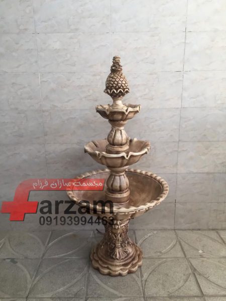 آبنما سه طبقه فایبرگلاس