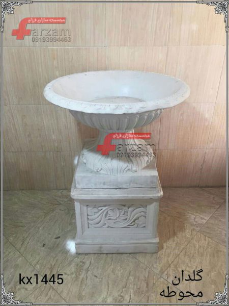 گلدان محوطه فایبرگلاس