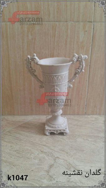 گلدان فایبرگلاس نقشینه