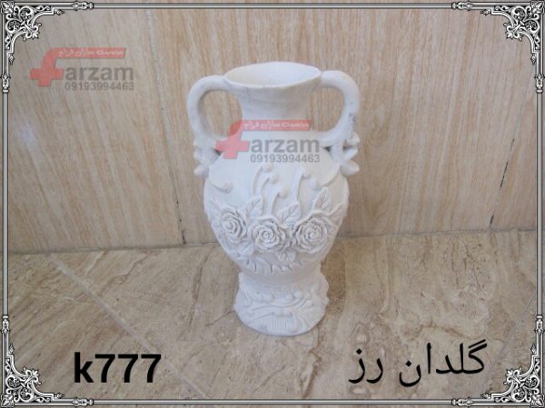 گلدان رز پلی استر