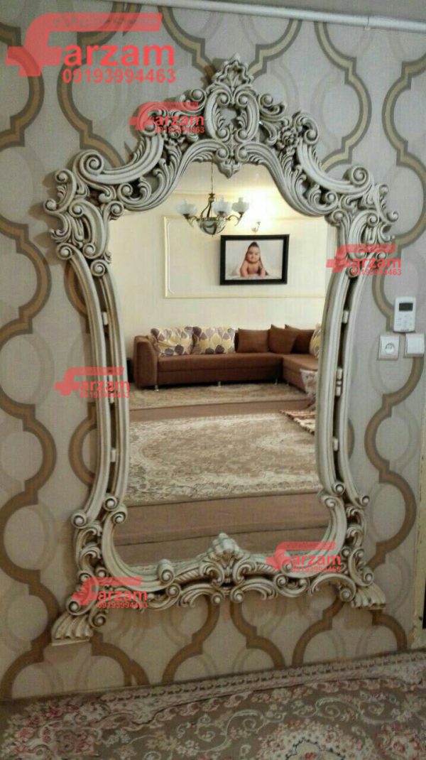 آینه قدی فایبرگلاس استخوانی