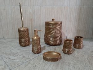 سرویس بهداشتی طرح بافت پلی استر